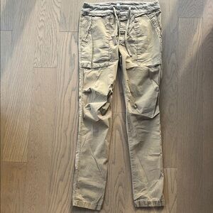 James Perse Light Brown Cargo Pants